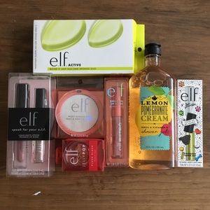 ELF COSMETICS BATH AND BODY WORKS LIPGLOSS BLUSH